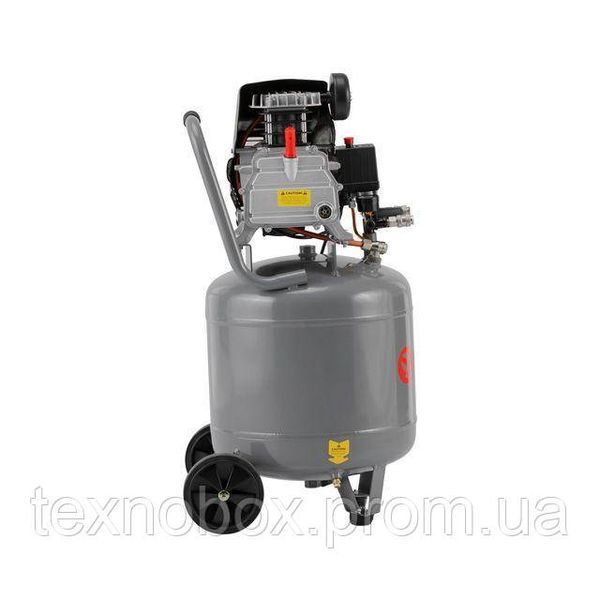 Компресор INTERTOOL PT-0019, 50 л, вертикальний, 1,5 кВт, 220 В, 8 атм, 206 л/хв 2931037405 фото
