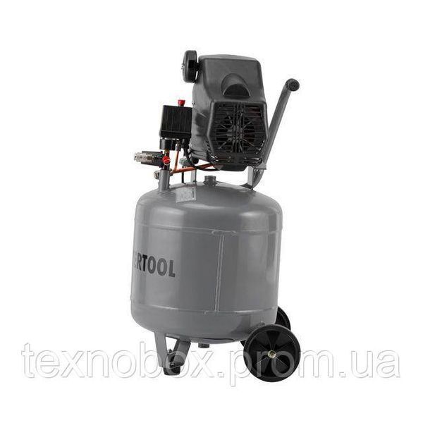 Компресор INTERTOOL PT-0019, 50 л, вертикальний, 1,5 кВт, 220 В, 8 атм, 206 л/хв 2931037405 фото