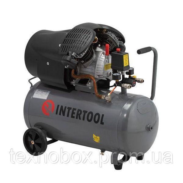 Компресор INTERTOOL PT-0004, 50 л, 2,23 кВт, 220 В, 10 атм, 354 л/хв 2931052634 фото