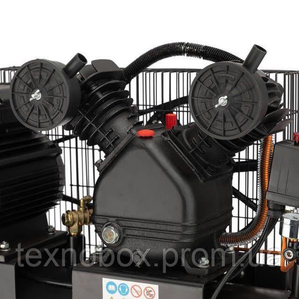 Компресор INTERTOOL PT-0016, 50 л, 3,0 кВт, 220 В, 10 атм, 500 л/хв, 2 циліндри 2931059269 фото
