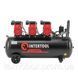 Компресор INTERTOOL PT-0039, 100 л, 3&times;1,5 кВт, 230 В, 8 атм, 600 л/хв, 1400 об/хв, безмасляний, 6 циліндрів 2931063111 фото 1