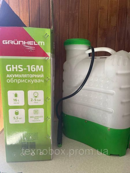 Обприскувач акумуляторний Grunhelm GHS-16M 2662939143 фото