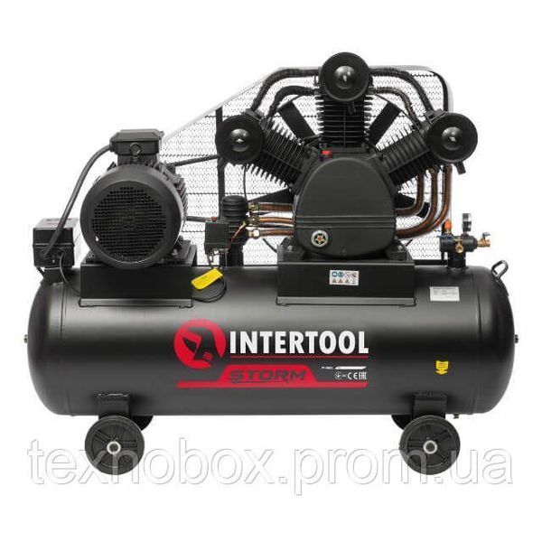 Компресор INTERTOOL PT-0052, 300 л, 15,0 кВт, 380 В, 10 атм, 2000 л/хв, 3 циліндри 2931068358 фото