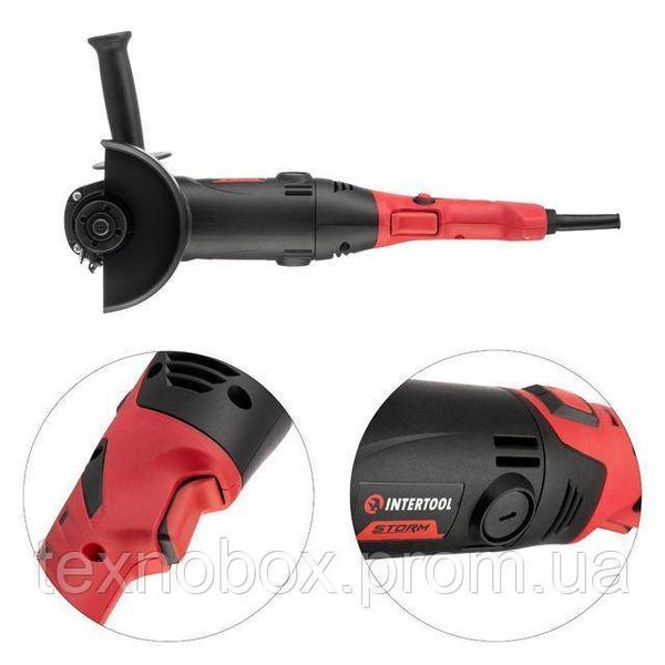 Шліфмашина кутова INTERTOOL WT-0225, 1,2 кВт, 5000-12000 об/хв, диск 125 мм, поворотне руків&rsquo;я 2931092464 фото